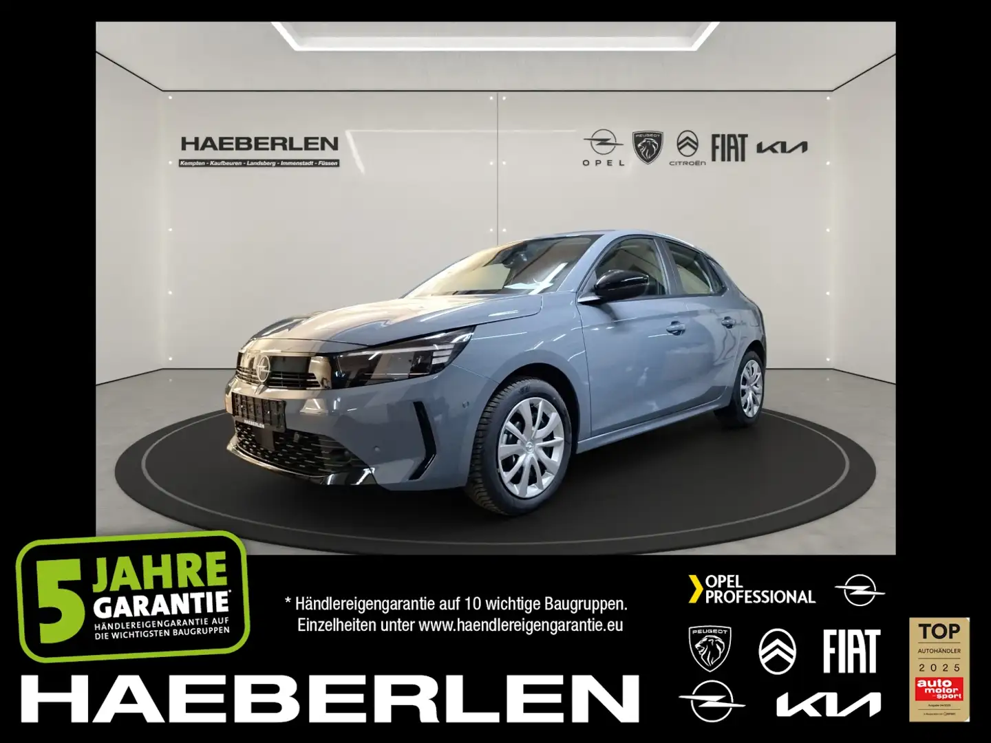 Opel Corsa F 1.2 *Rückfahrkamera*Sitzheizung* Grau - 1
