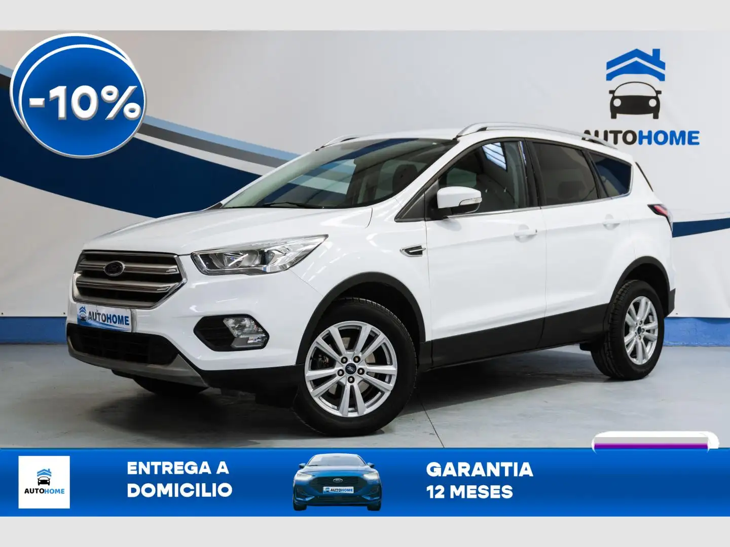 Ford Kuga 1.5 EcoB. Auto S&S Trend+ 4x2 120 Blanco - 1
