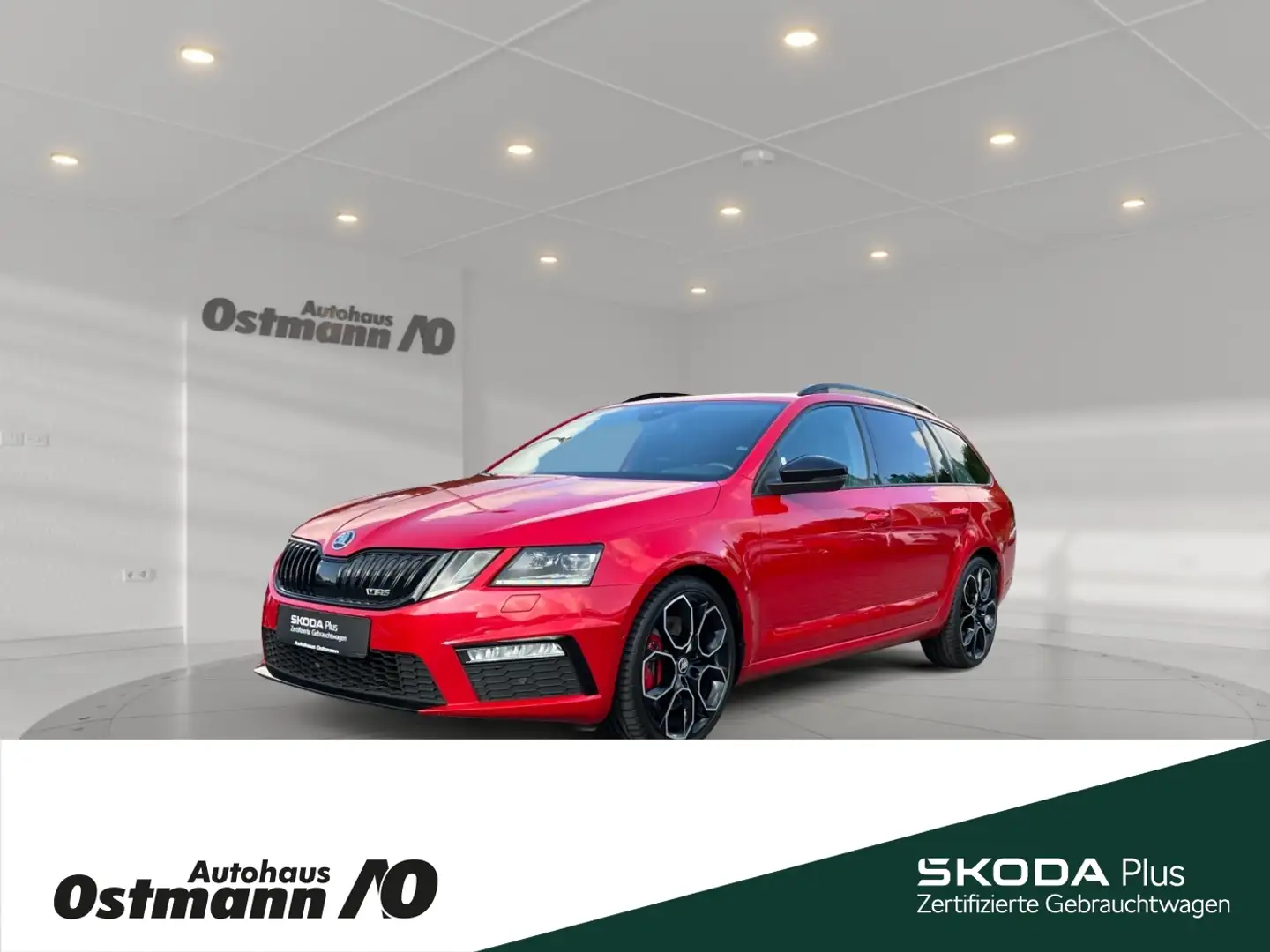 Skoda Octavia Combi RS 245kw TSI DSG *NAVI*AHK*LED*SHZ* Rojo - 1