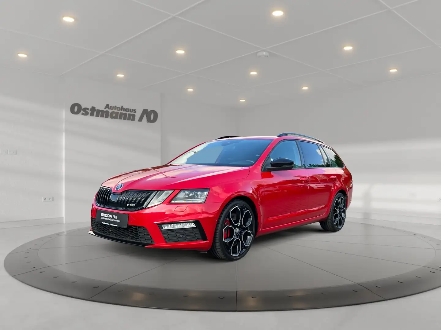 Skoda Octavia Combi RS 245kw TSI DSG *NAVI*AHK*LED*SHZ* Rojo - 2