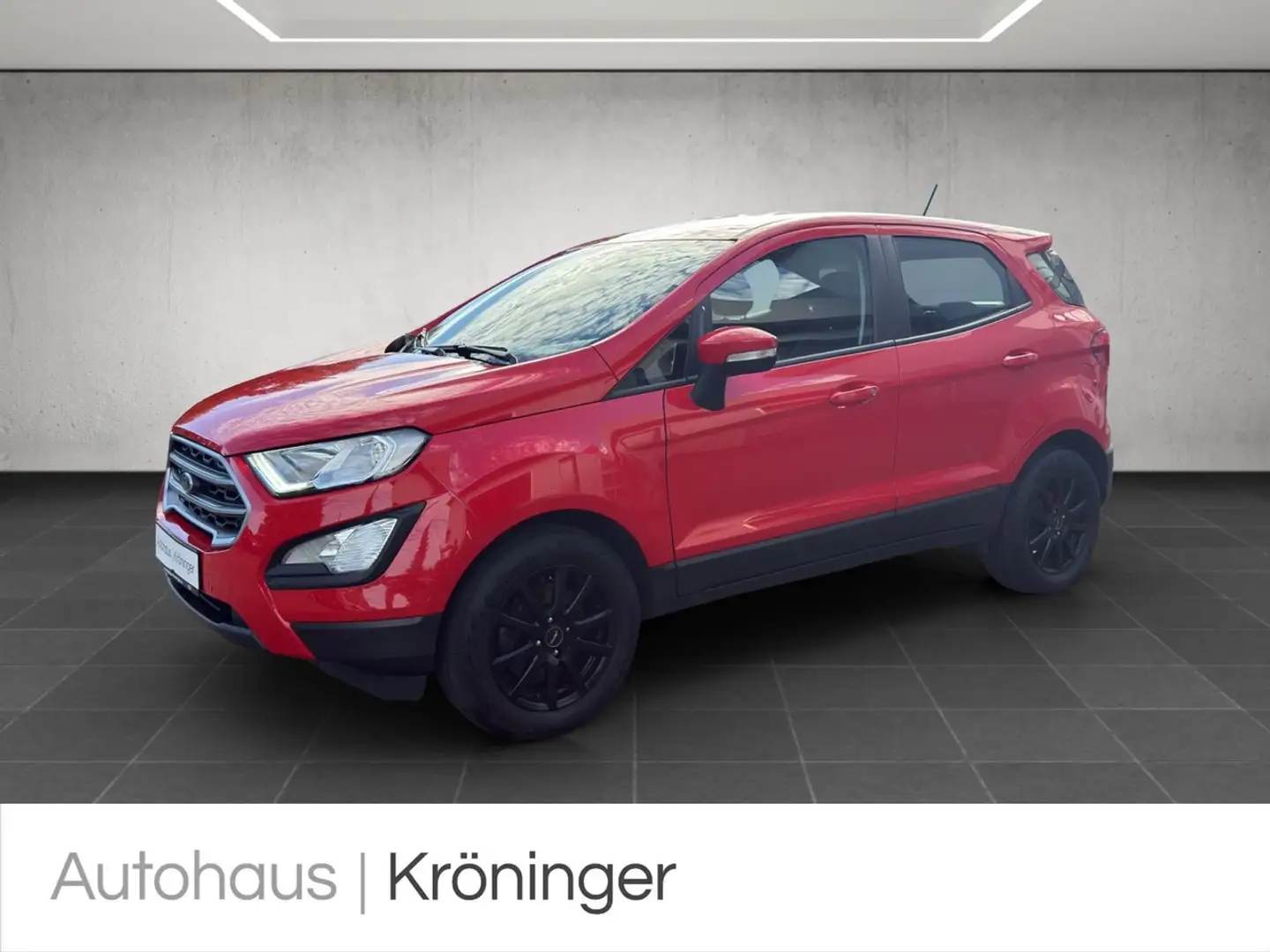 Ford EcoSport 1.0 Trend AHK Winterpaket EPH Rot - 1