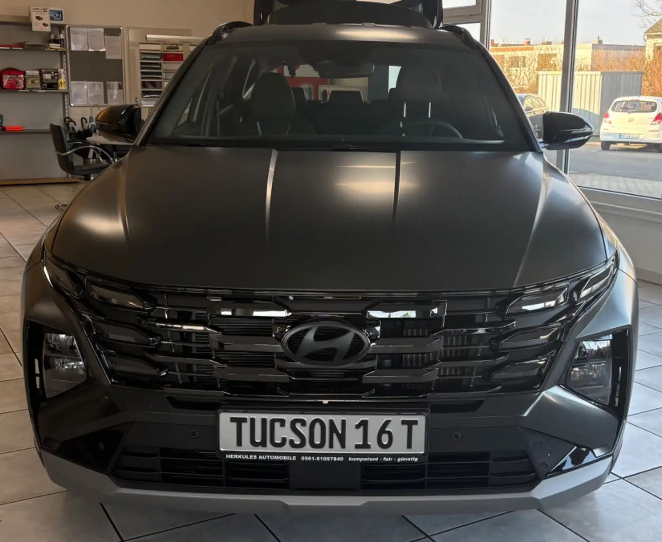 Hyundai TUCSON 1.6 T-GDI 48V DCT /Alcantara/Navi/Kamera Grün - 2
