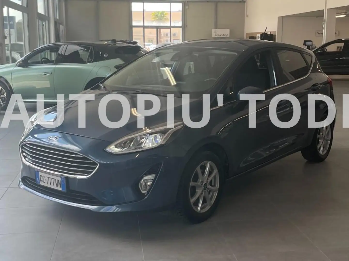 Ford Fiesta Fiesta 5p 1.1 Titanium Gpl s&s Blu/Azzurro - 1