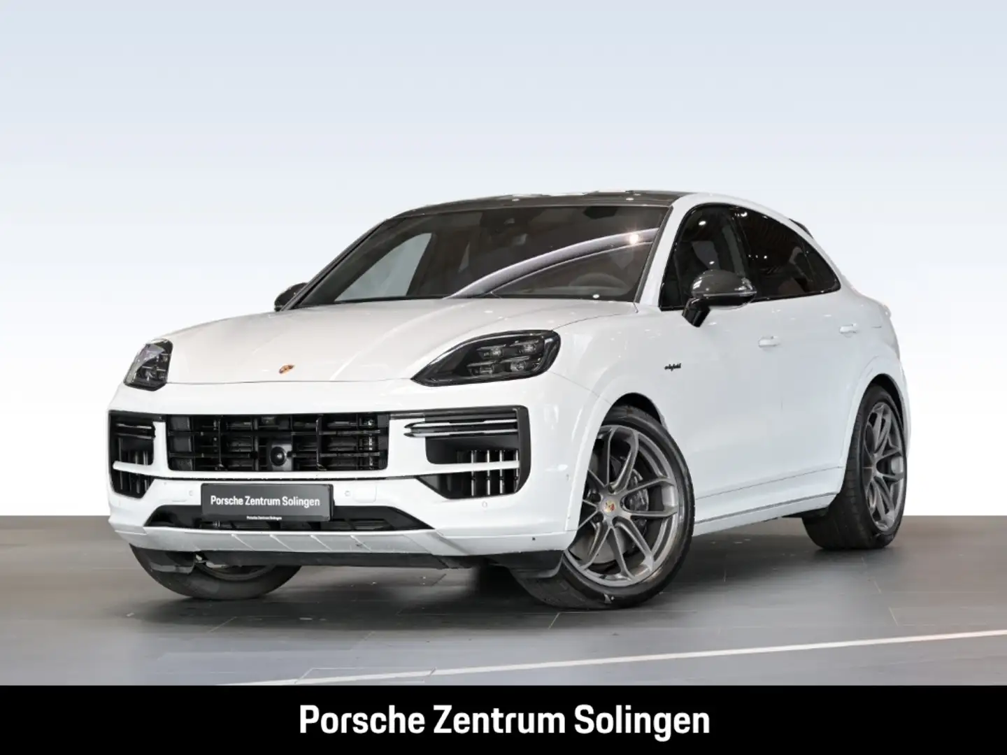 Porsche Cayenne Turbo E-Hybrid Coupe Matrix Leichtbau Burmester Weiß - 1