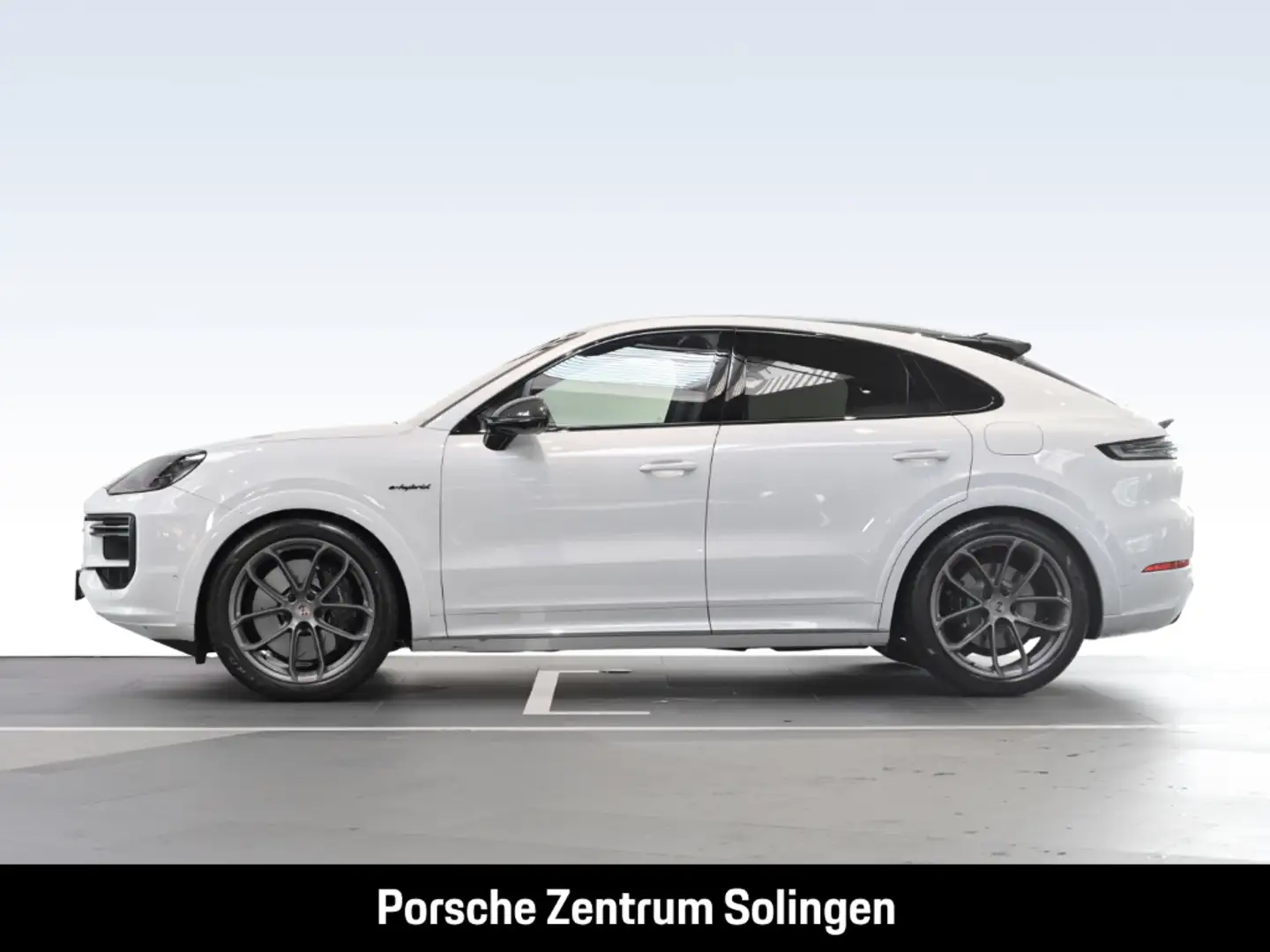 Porsche Cayenne Turbo E-Hybrid Coupe Matrix Leichtbau Burmester Weiß - 2