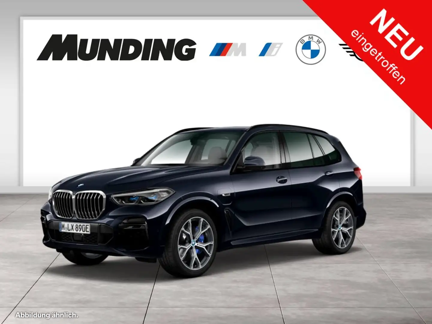 BMW X5 xDrive45e A M Sportpaket HUD|Navi|HiFi|DAB|WLAN Schwarz - 1