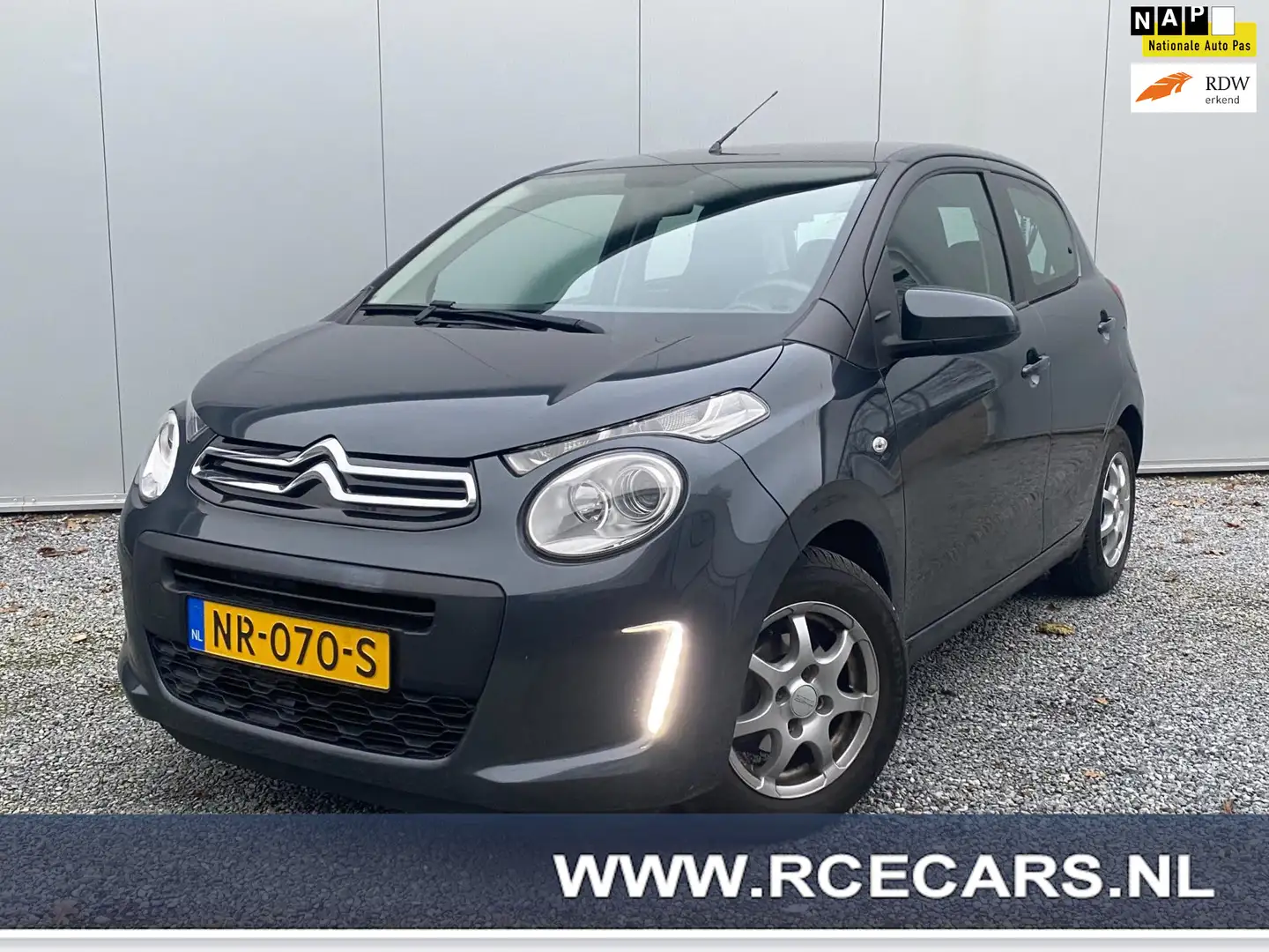 Citroen C1 1.0 e-VTi Selection |Stoelverw|Limitcontr|PDC|Xeno Grijs - 1