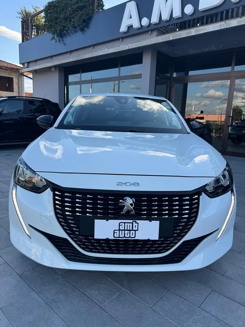 Peugeot 208 208 1.5 bluehdi Active Pack s Bianco - 2