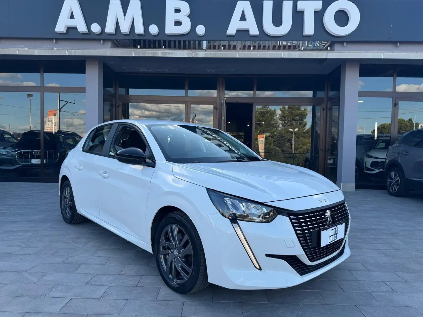 Peugeot 208 208 1.5 bluehdi Active Pack s Bianco - 1