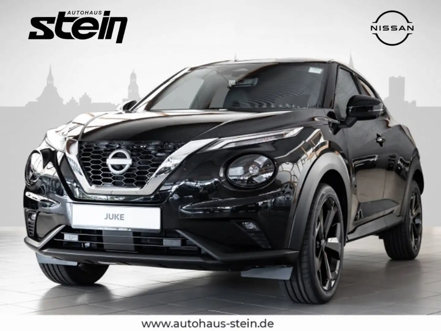Nissan Juke Tekna Navi Leder 19'' Leichtmetallfelgen Zwart - 1