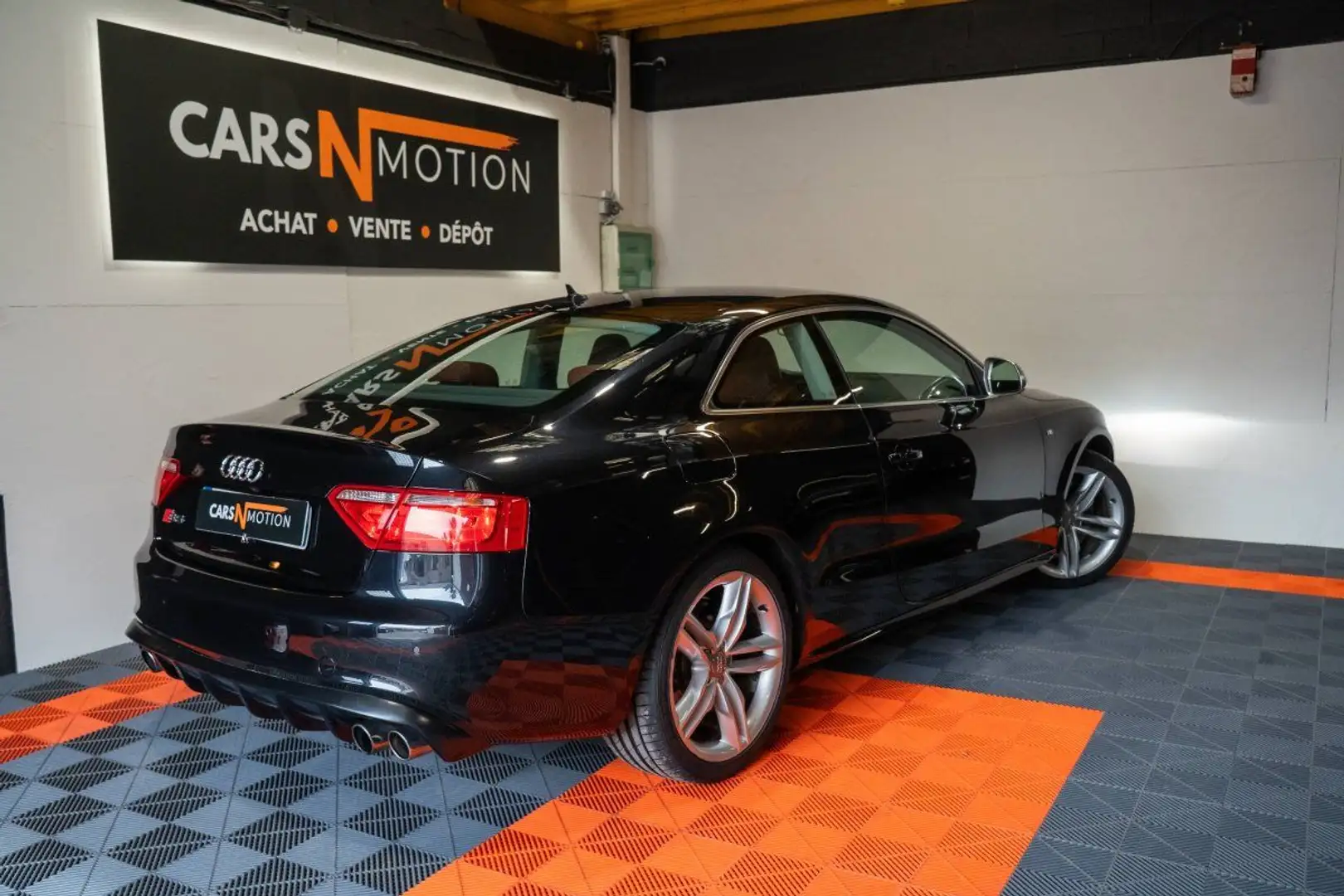 Audi S5 V8 4.2L 355ch Tiptronic - VENTE A PRO DE L AUTO UNIQUEMENT Zwart - 2