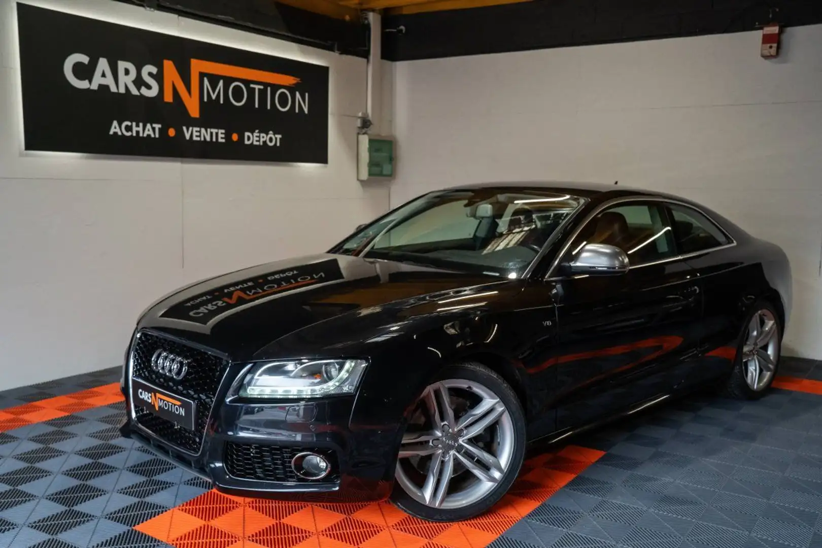 Audi S5 V8 4.2L 355ch Tiptronic - VENTE A PRO DE L AUTO UNIQUEMENT Zwart - 1
