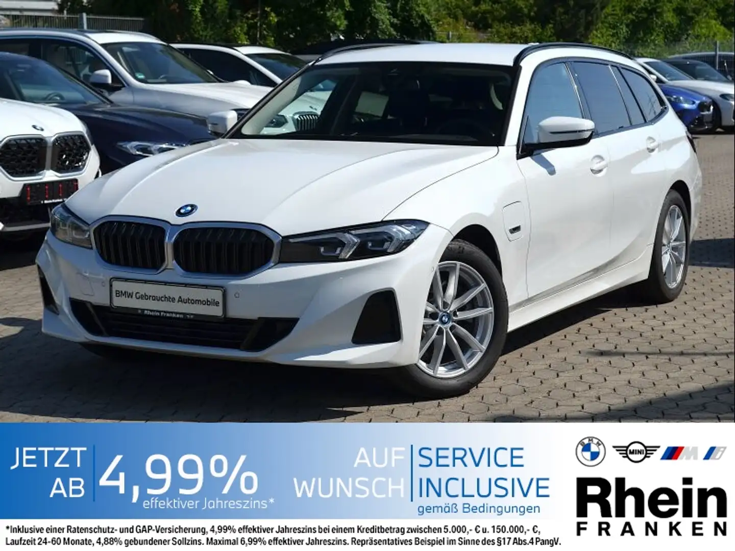 BMW 330 e LiveCptPlus.LED.Sportsitze.Kamera.Dr.Assist Weiß - 1