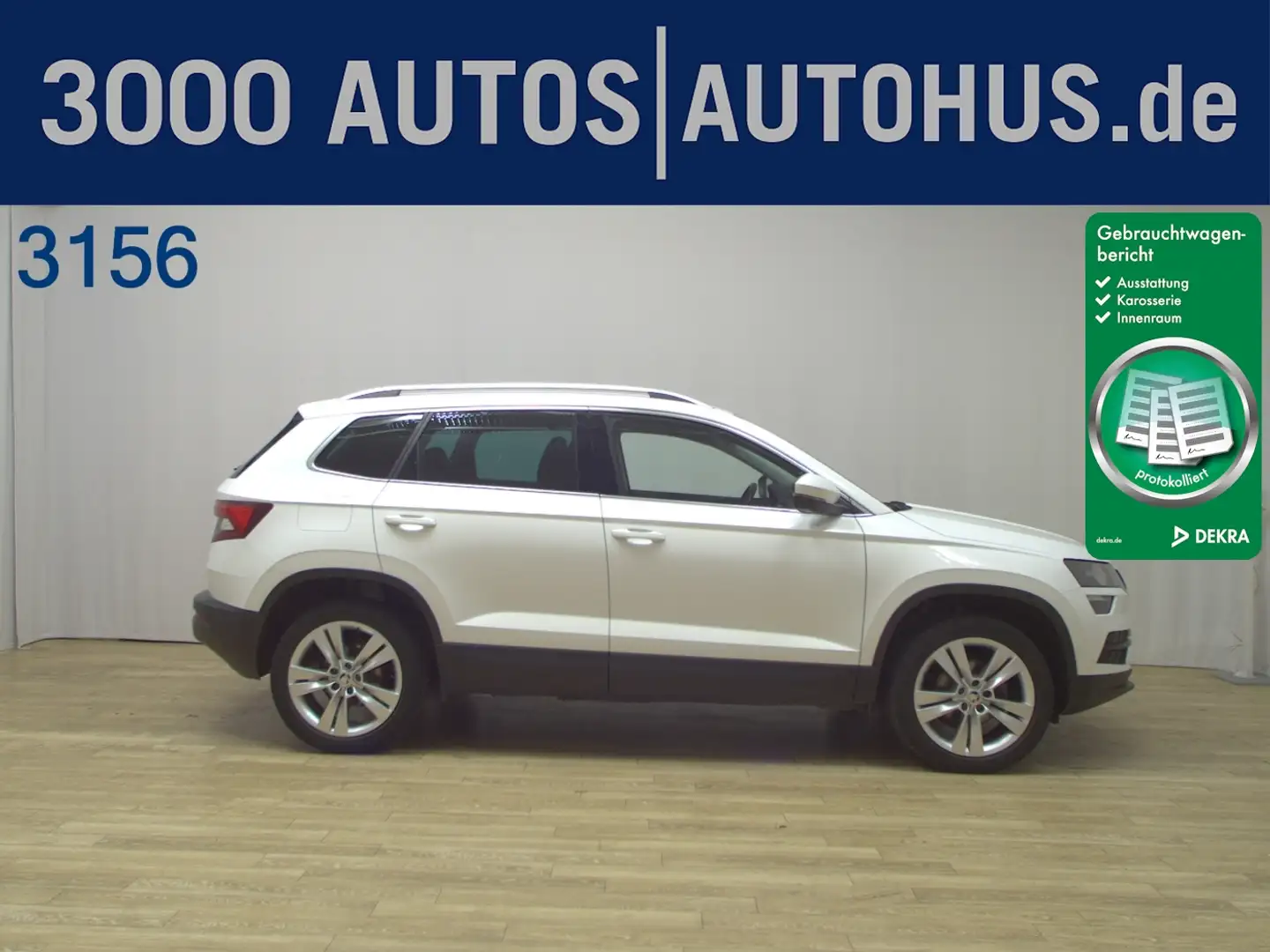 Skoda Karoq 1.5 TSI Style AHK Navi ACC el.Heck vc Blanc - 1