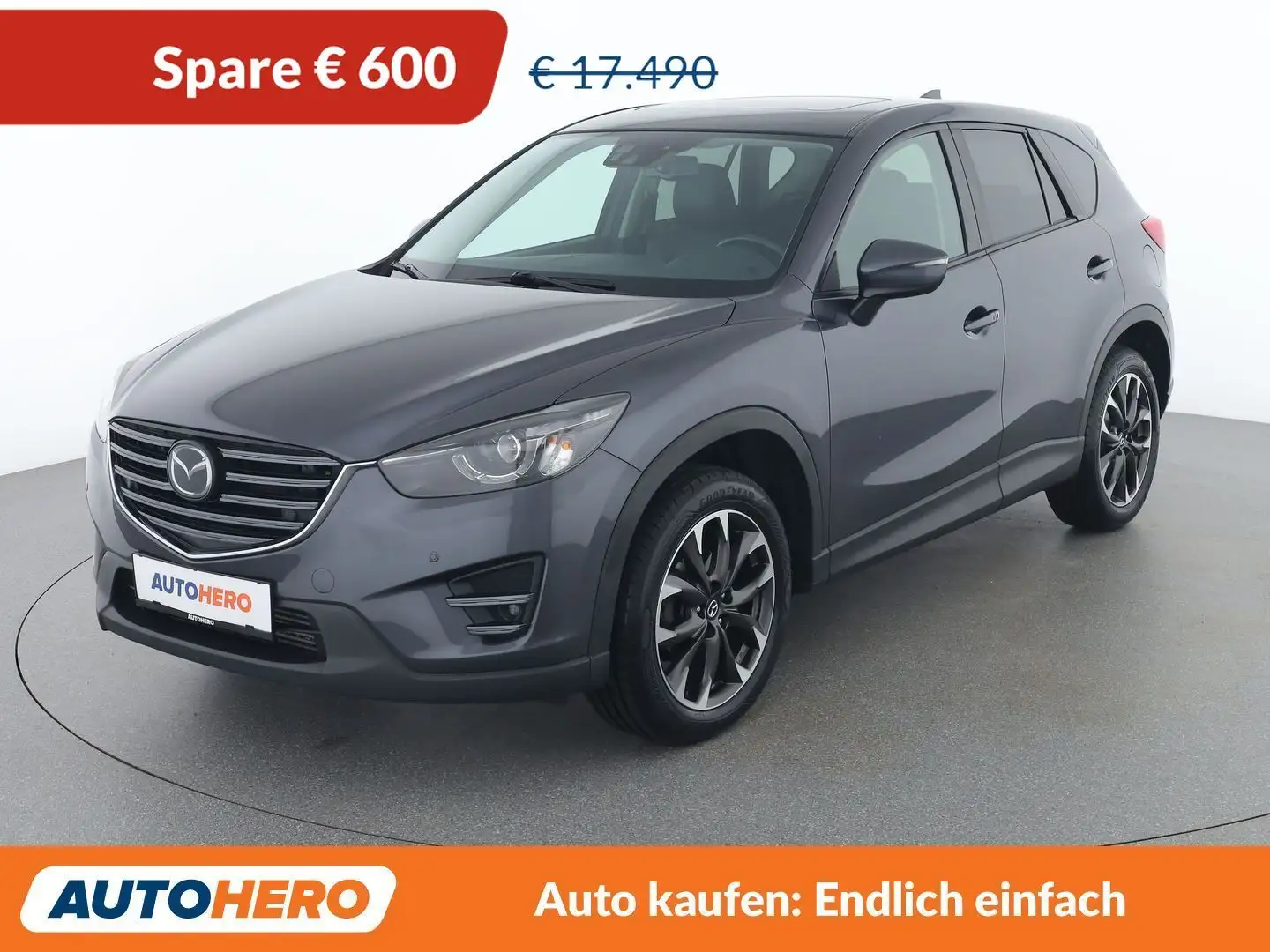 Mazda CX-5 2.2 Turbodiesel Revolution Top AWD Grau - 1