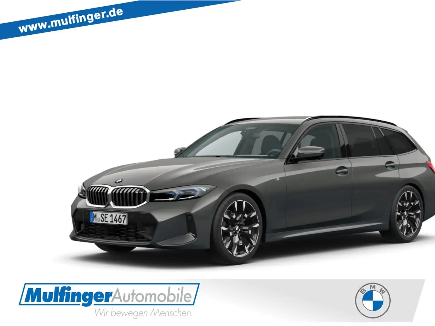 BMW 320 d xDrive T. M Sport ACC HUD SurView HiFi 19" Grau - 1