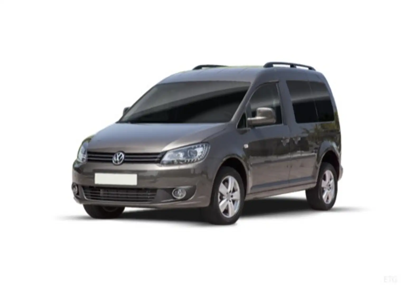 Volkswagen Caddy 1.6TDI Comfortline 7pl. 102 Negro - 2