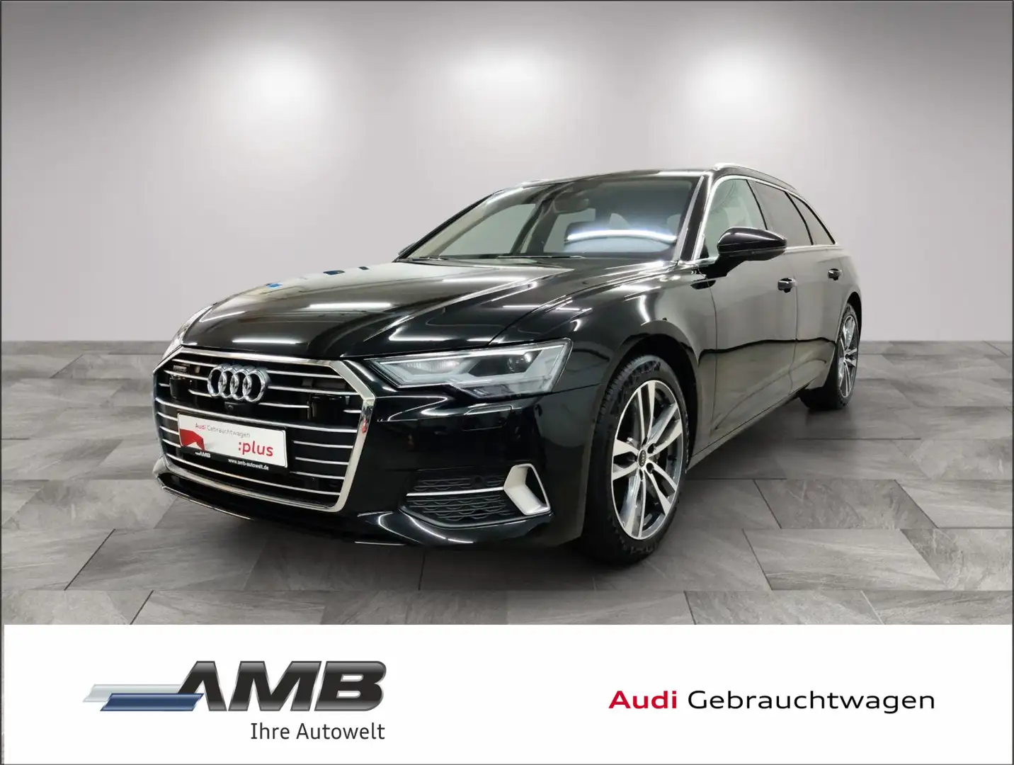 Audi A6 Sport 45 TFSI quattro AHK/Assist+/Pano Schwarz - 1