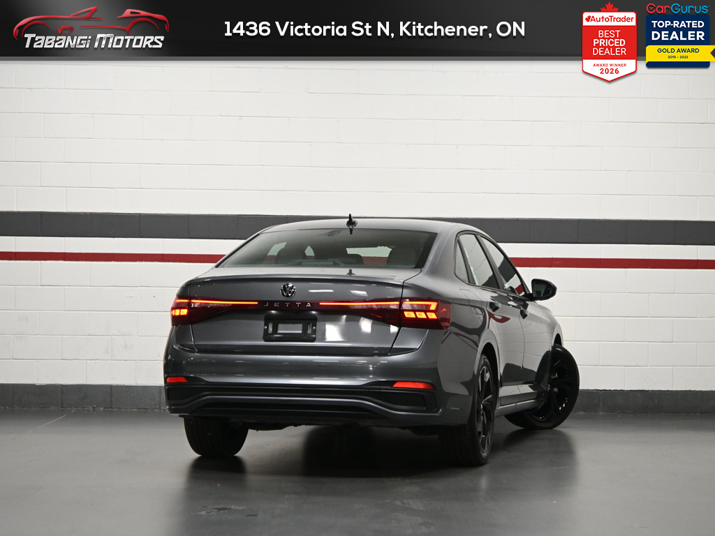 2025 Volkswagen Jetta Comfortline SPORT Leather Sunroof Adaptive Cruise