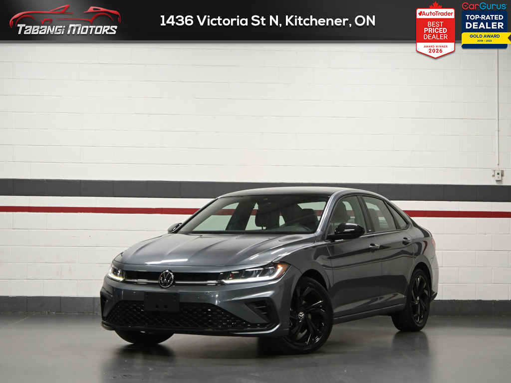 2025 Volkswagen Jetta Comfortline SPORT Leather Sunroof Adaptive Cruise