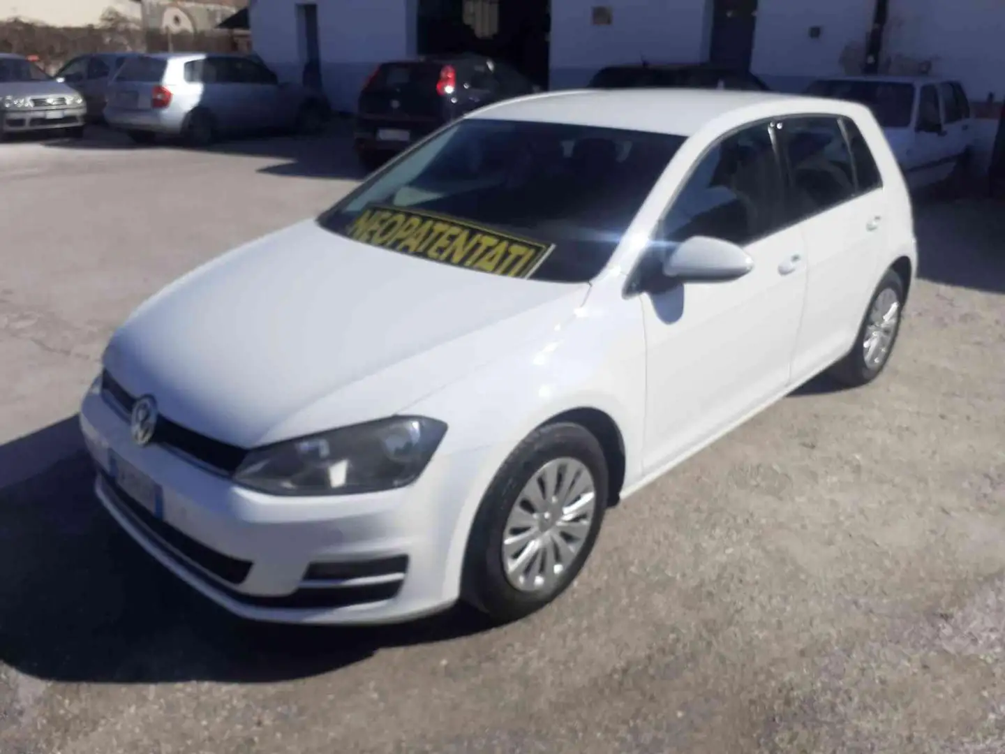 Volkswagen Golf 1.2 TSI  5p. MOTORE NUOVO. ok neopatentati Blanc - 1