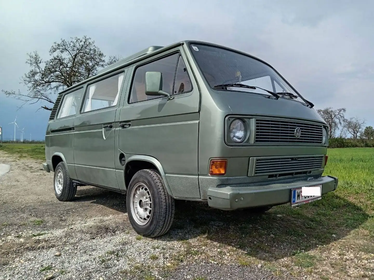 Volkswagen T3 Bus Grün - 1