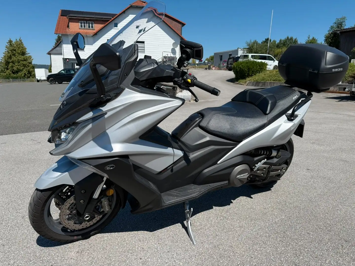 Kymco AK 550 Service + TÜV - NEU 1 Jahr Gewährleistung Ezüst - 2