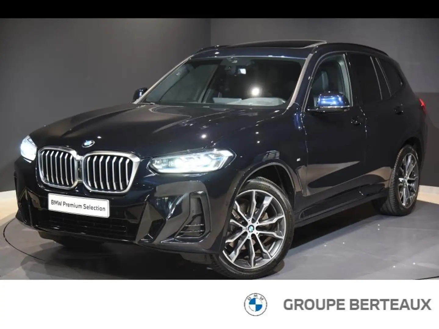 BMW X3 xDrive20d 190ch M Sport Noir - 1