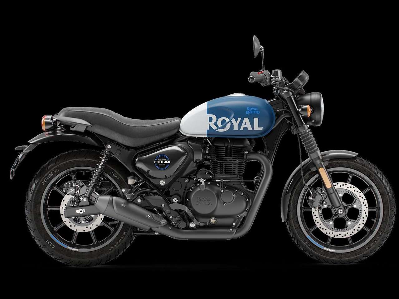 Royal Enfield HNTR350 Royal Enfield Hunter 350 Rebel Blue nuova