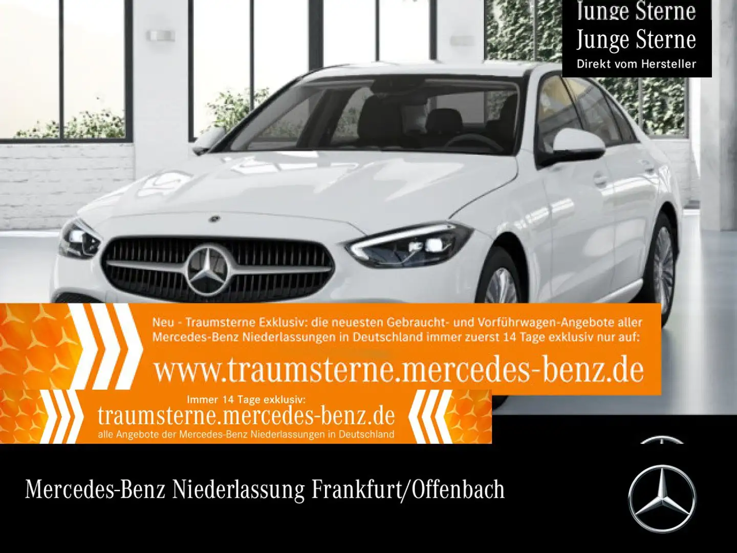 Mercedes-Benz C 180 LED+KEYLESS+9G Blanco - 1