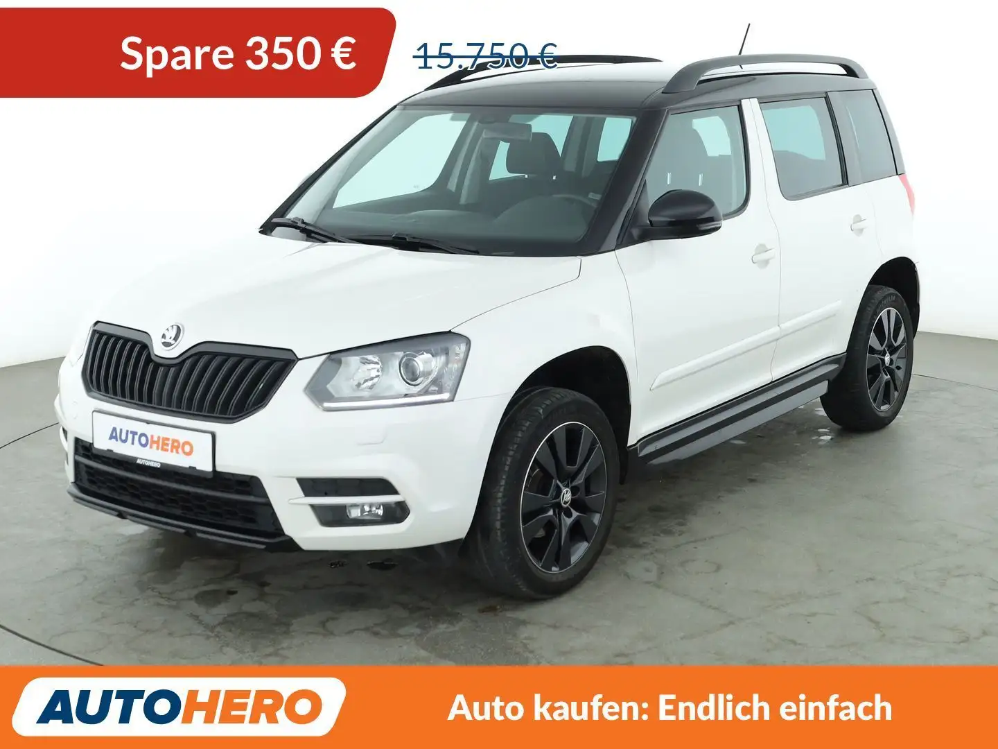 Skoda Yeti 1.4 TSI Ambition*XENON*PDC*SHZ*AHK*KLIMA*TEMPO* Weiß - 1