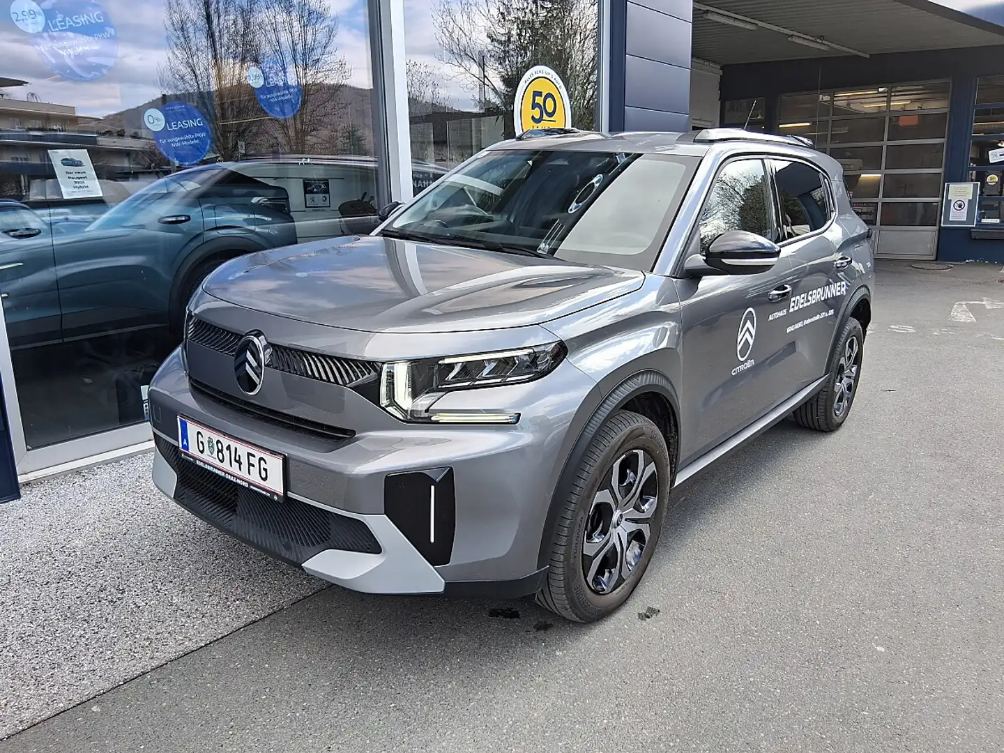 Citroen C3 Aircross Turbo 100 S&S 6-Gang-Manuell Plus Grau - 1
