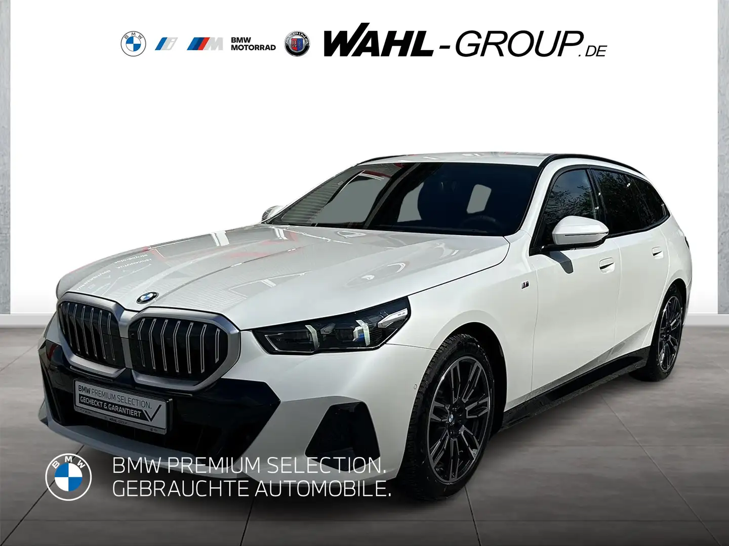 BMW 540 d xDrive Touring M Sport AHK Standhzg BowersWilkin Bianco - 1