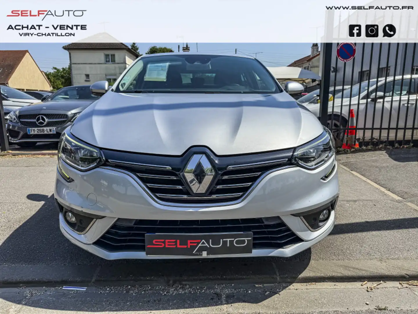 Renault Megane 1.5 BLUE DCI 115CH INTENS EDC Gris - 2