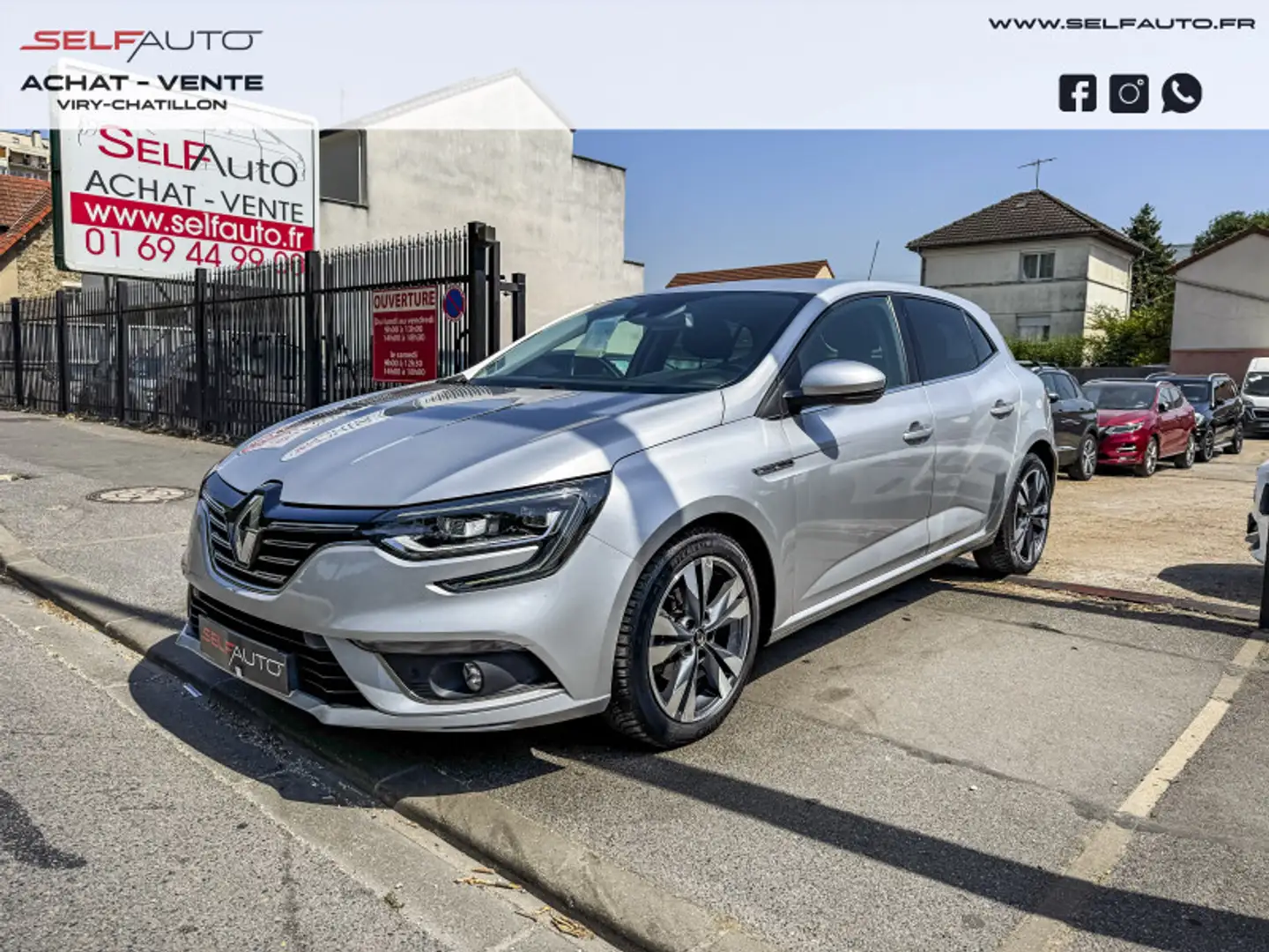 Renault Megane 1.5 BLUE DCI 115CH INTENS EDC Gris - 1