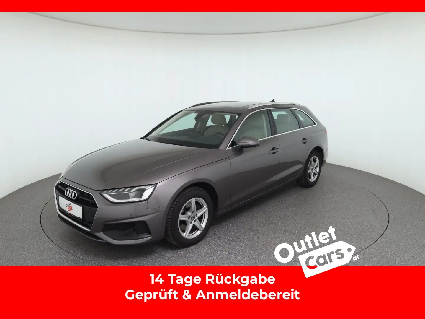 Audi A4 Avant 30 2.0 TDI LED+LEDER+NAVI+Pano+RFK+LM Grau - 1