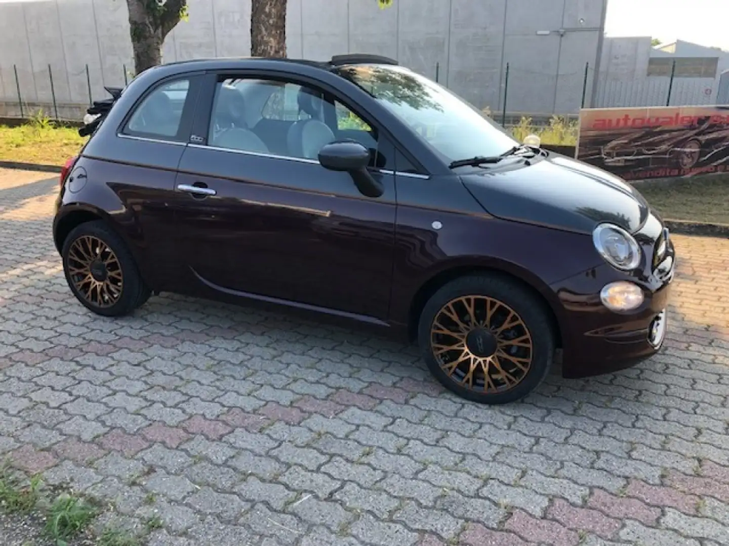 Fiat 500C 1.2 60°Collezione,Cabrio, Rosso - 1