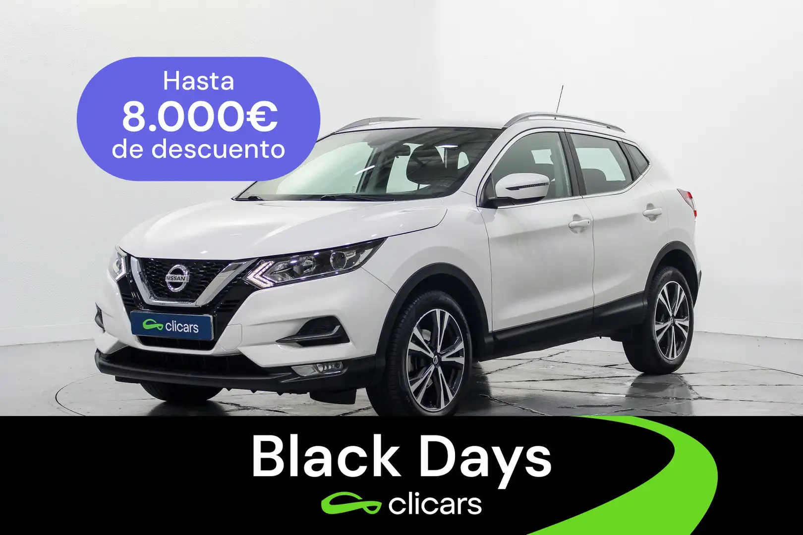 Nissan Qashqai 1.3 DIG-T N-Style 4x2 103kW Blanc - 1