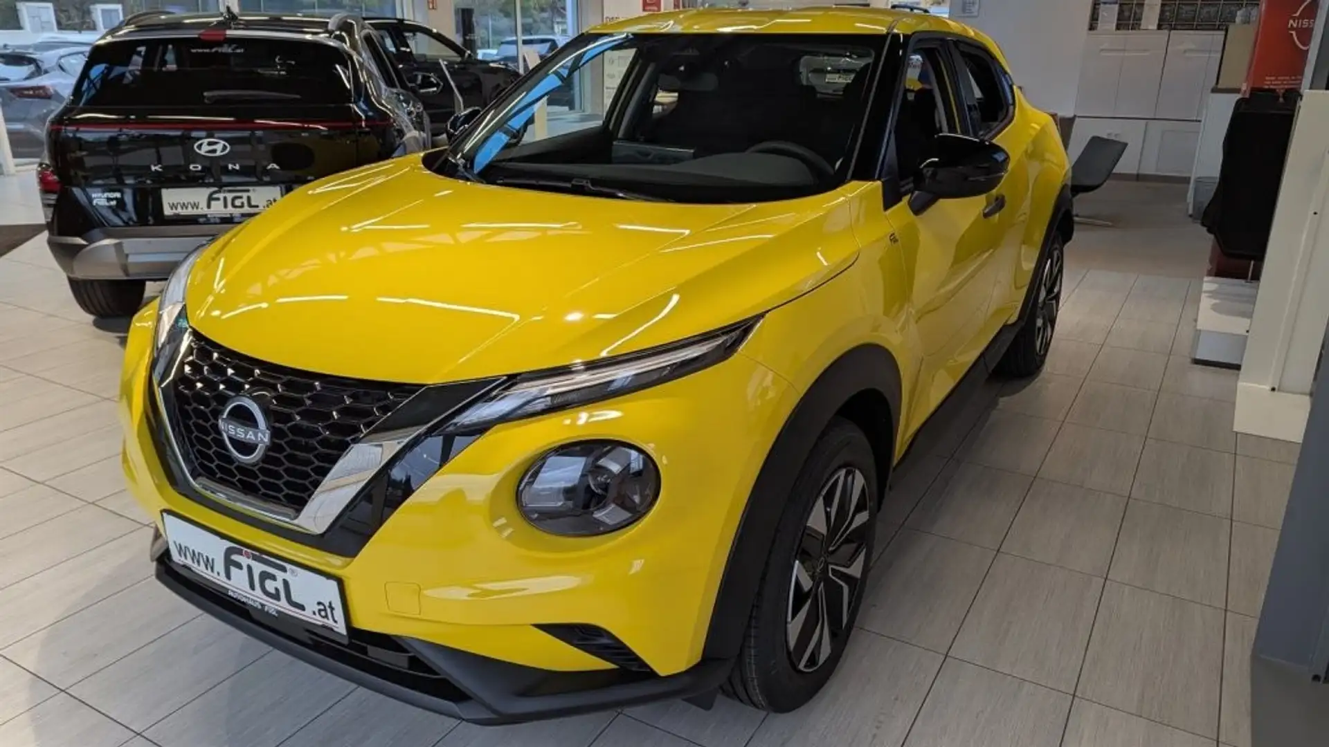 Nissan Juke 1.0 DIG-T 114 7DCT Acenta + Gelb - 1