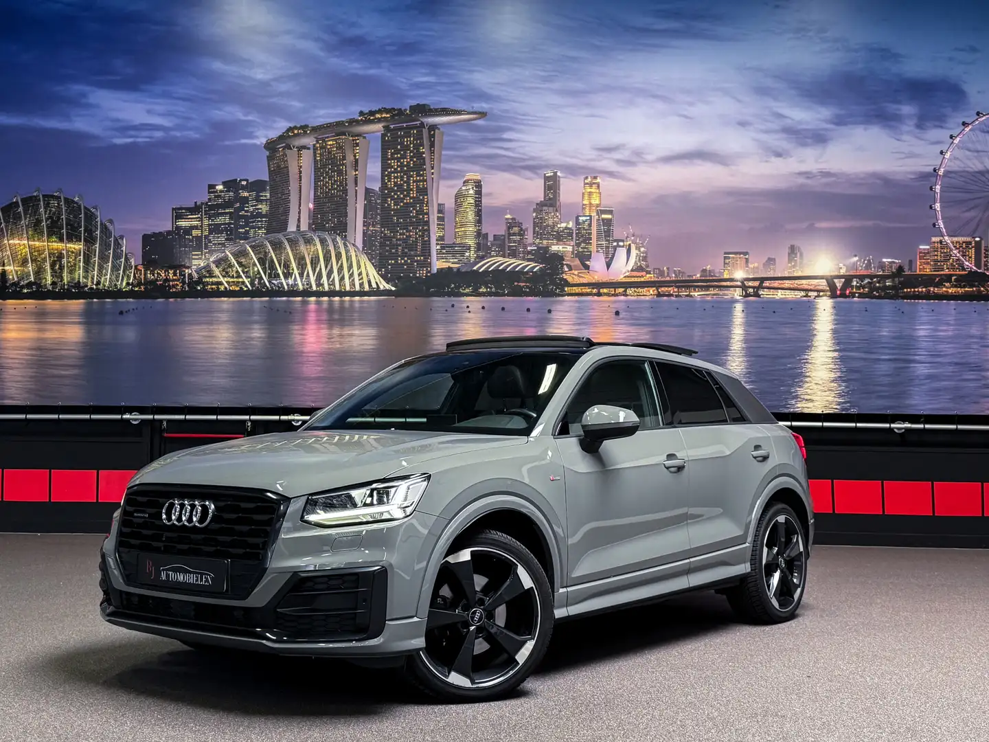 Audi Q2 40 TFSI quattro 3x S-Line Nardo |B&o|Sfeer|Panoram Grijs - 1