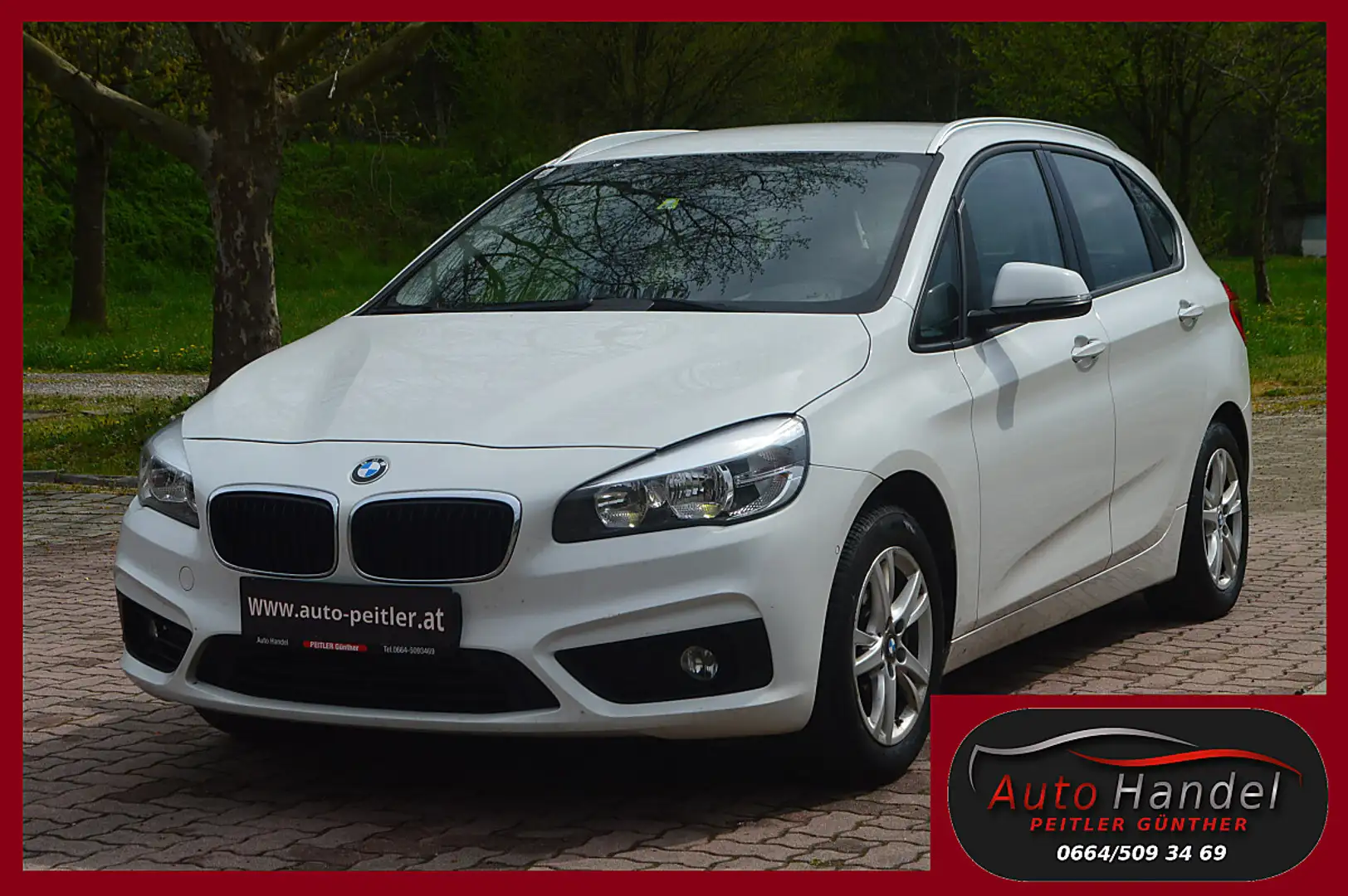 BMW 216 d Active Tourer+NAVI+PDC+SHZ+ Weiß - 1