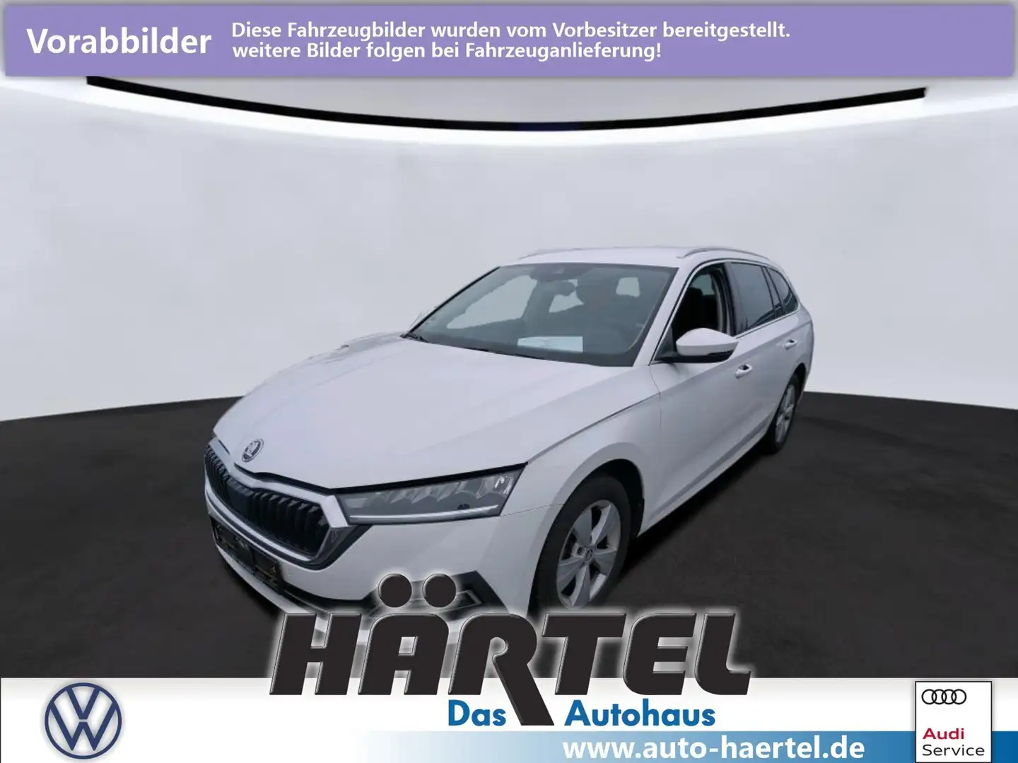 Skoda Octavia Combi STYLE 2.0 TDI DSG (+EURO6) Bluetooth Weiß - 1