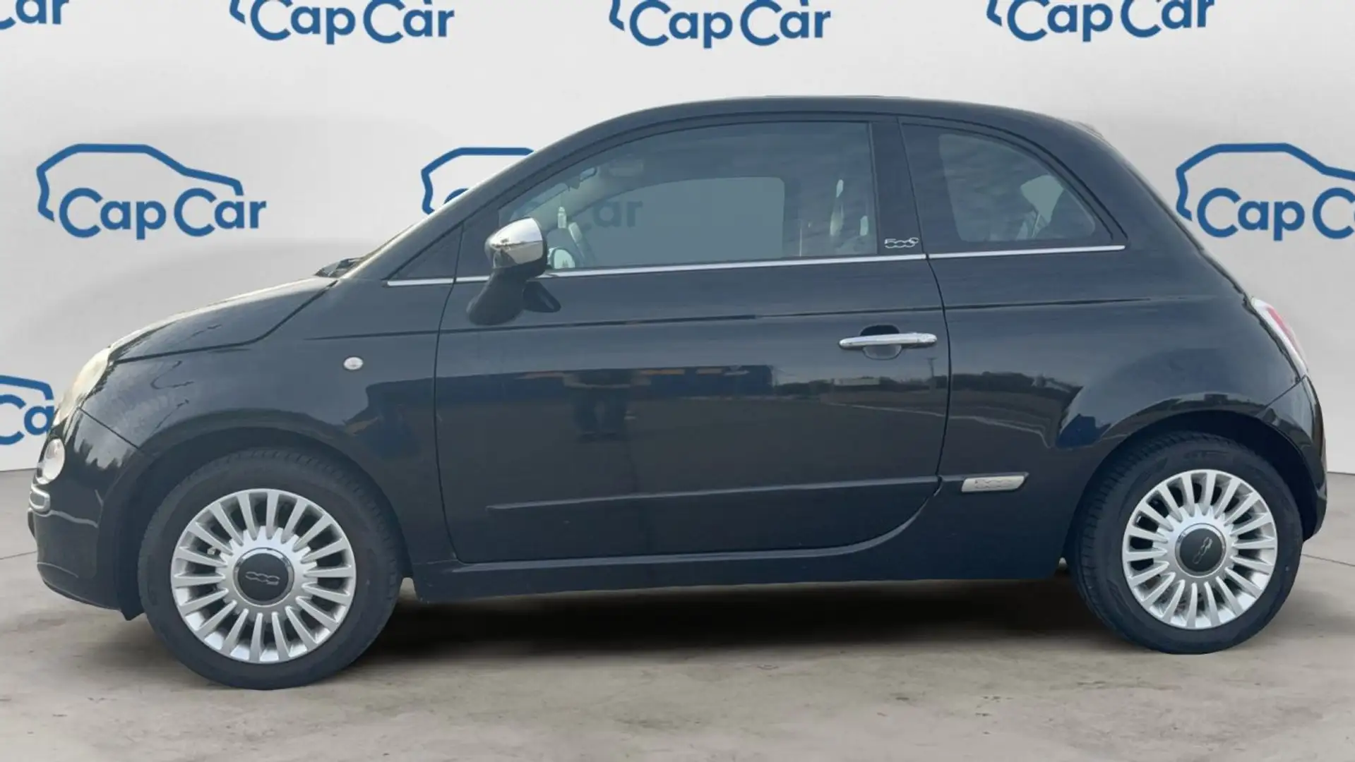 Fiat 500C 1.2 MPi 69 Lounge - Toit ouvrant Noir - 2