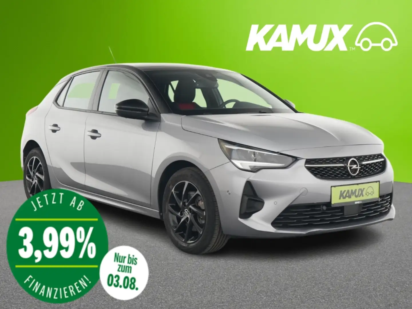 Opel Corsa F 1.2T GS+LED+NAVI+KAMERA+TEMPO+PDC Gris - 1