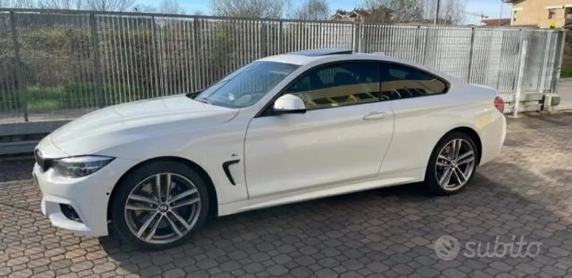 BMW 435 435d xDrive Msport Blanc - 1