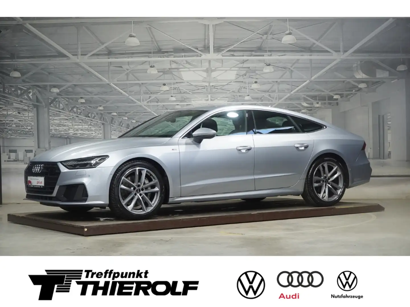 Audi A7 Sportback 55 TFSI quattro Matrix Kamera Luftfed Silber - 1