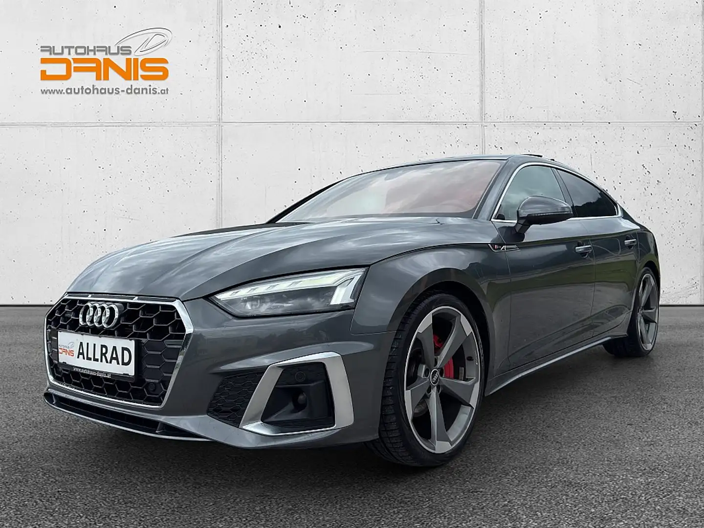 Audi A5 SB 40 TDI quattro S-line S-tronic PANO/NAVI/MATRIX Grau - 2