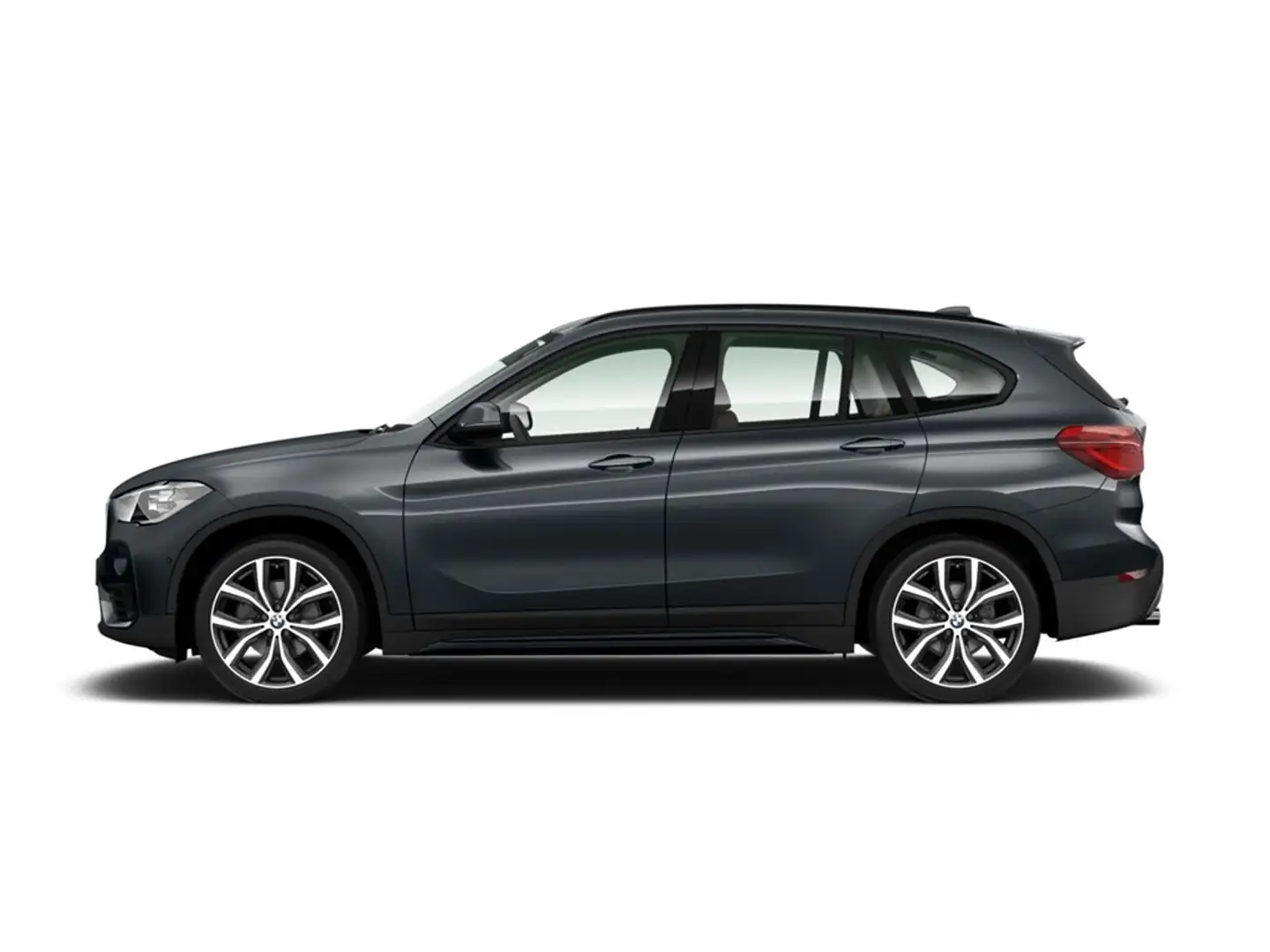 BMW X1 18 d Sport Line El. Panodach Navi LED El. Heckklap Grau - 2