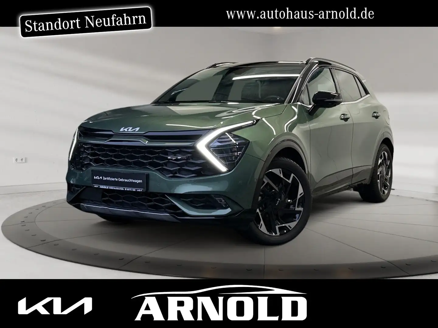Kia Sportage Sportage 1.6 PHEV AWD GT-Line AHK 360° Sitzluft Vert - 1