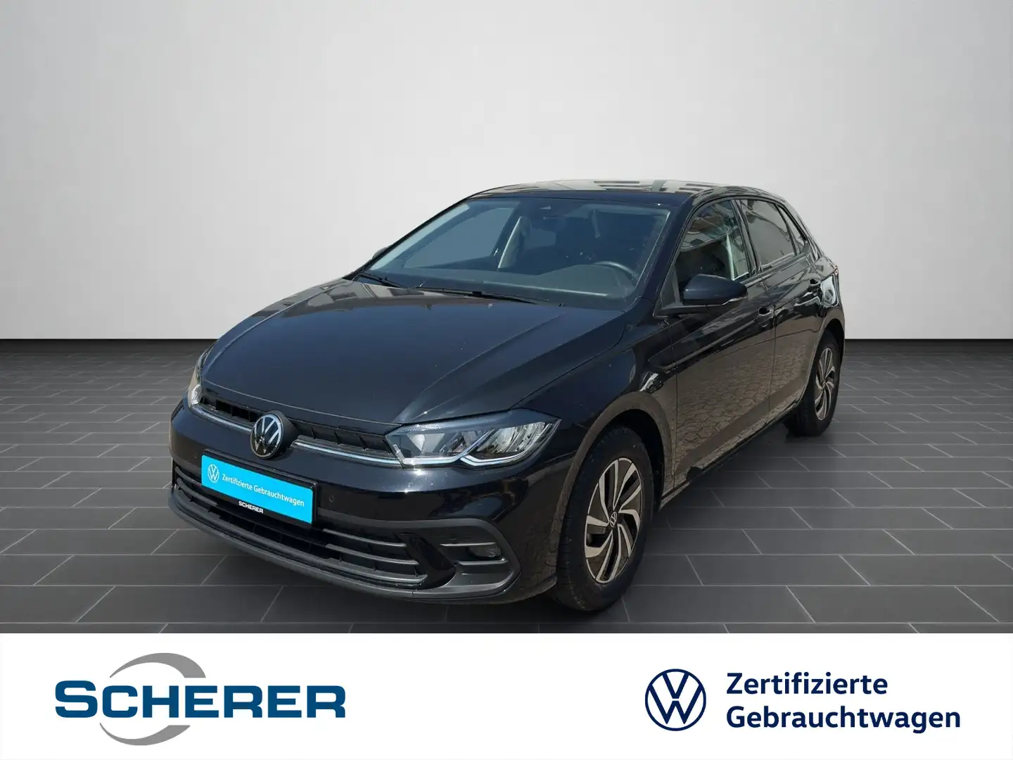 Volkswagen Polo Life 1.0 TSI REAR VIEW PDC SHZ AIR CARE Schwarz - 1